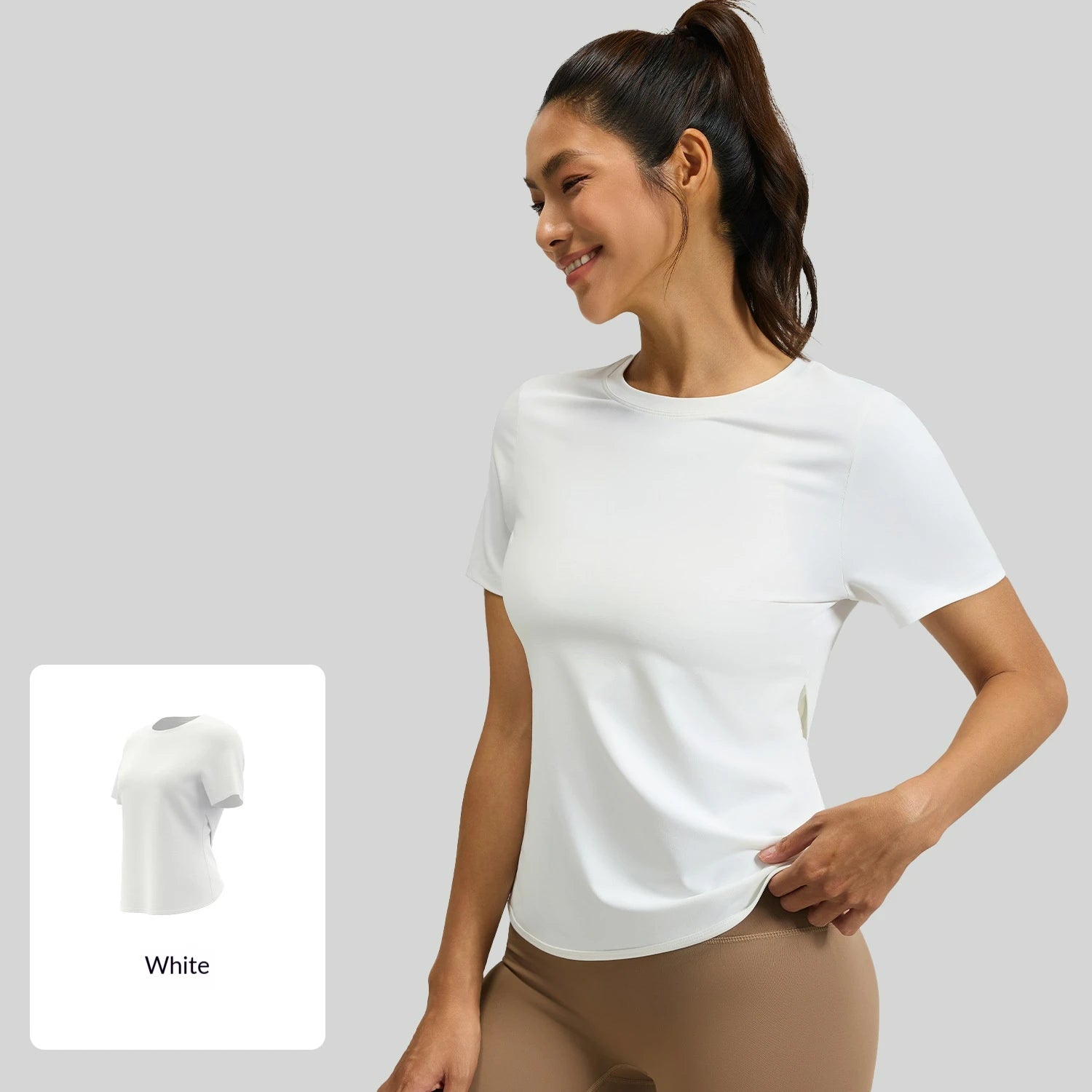 Wholesale Quick Dry Breathable Crew Neck Solid Back Hollow Out Cross short sleeve shirt tshirt women yoga top