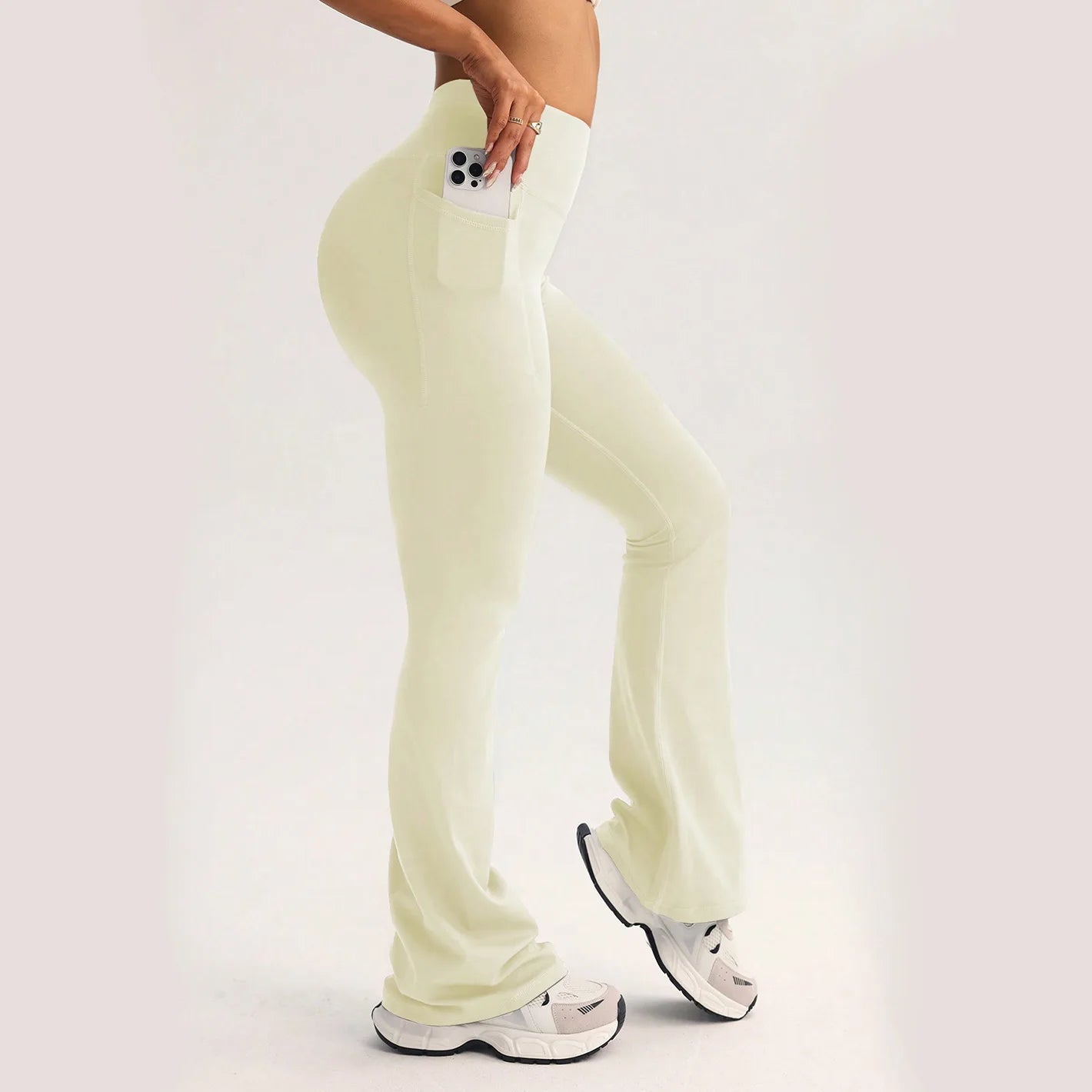Custom Womens Yoga Wear High Quality Sportswear Flare Leggings Yoga Set Sports Bra Gym Yoga Sets Leggings for Women