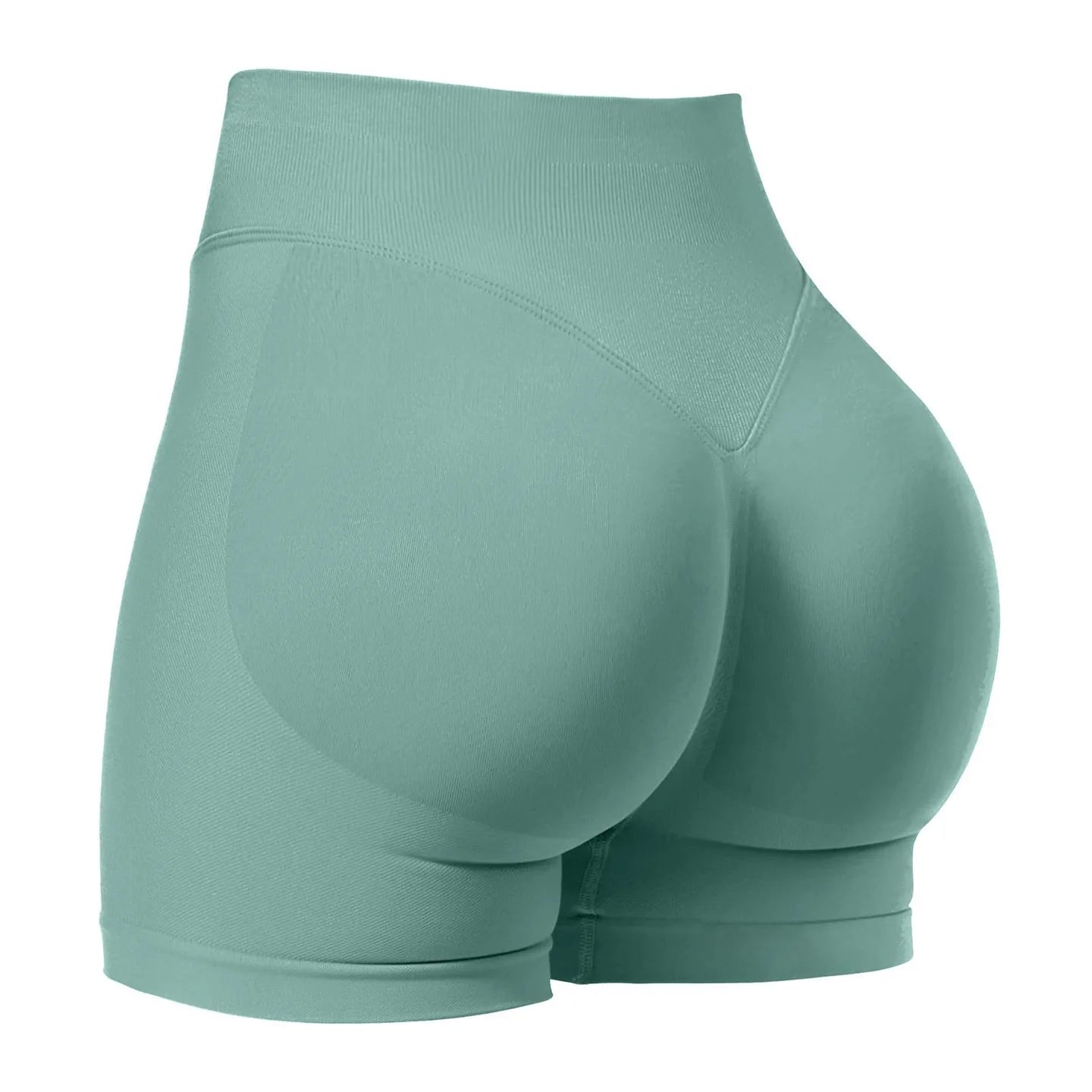 Women's High Waist Seamless Yoga Shorts Butt Lift Fitness  Quick Dry Pants Scrunch Butt Workout Booty Essentials Shorts
