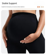 Wholesale Maternity Leggings High Waist Seamless Pregnant Yoga Pants Workout Fitness Sports Skinny Pregnancy Leggings