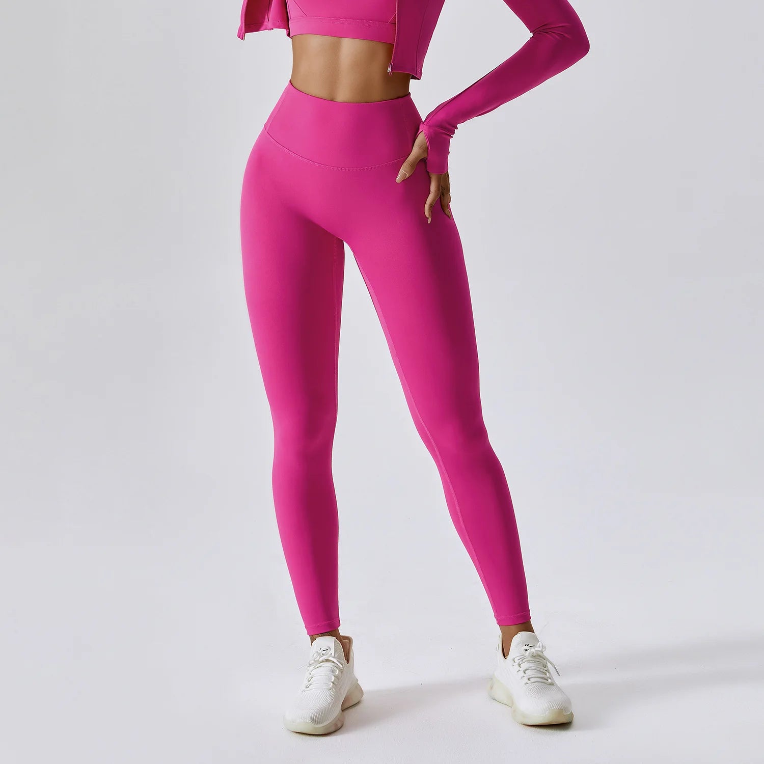 High Waist Scrunch Butt Yoga Leggings Naked Feeling Tummy Control Butt Lifting Compression Fitness Workout Pants