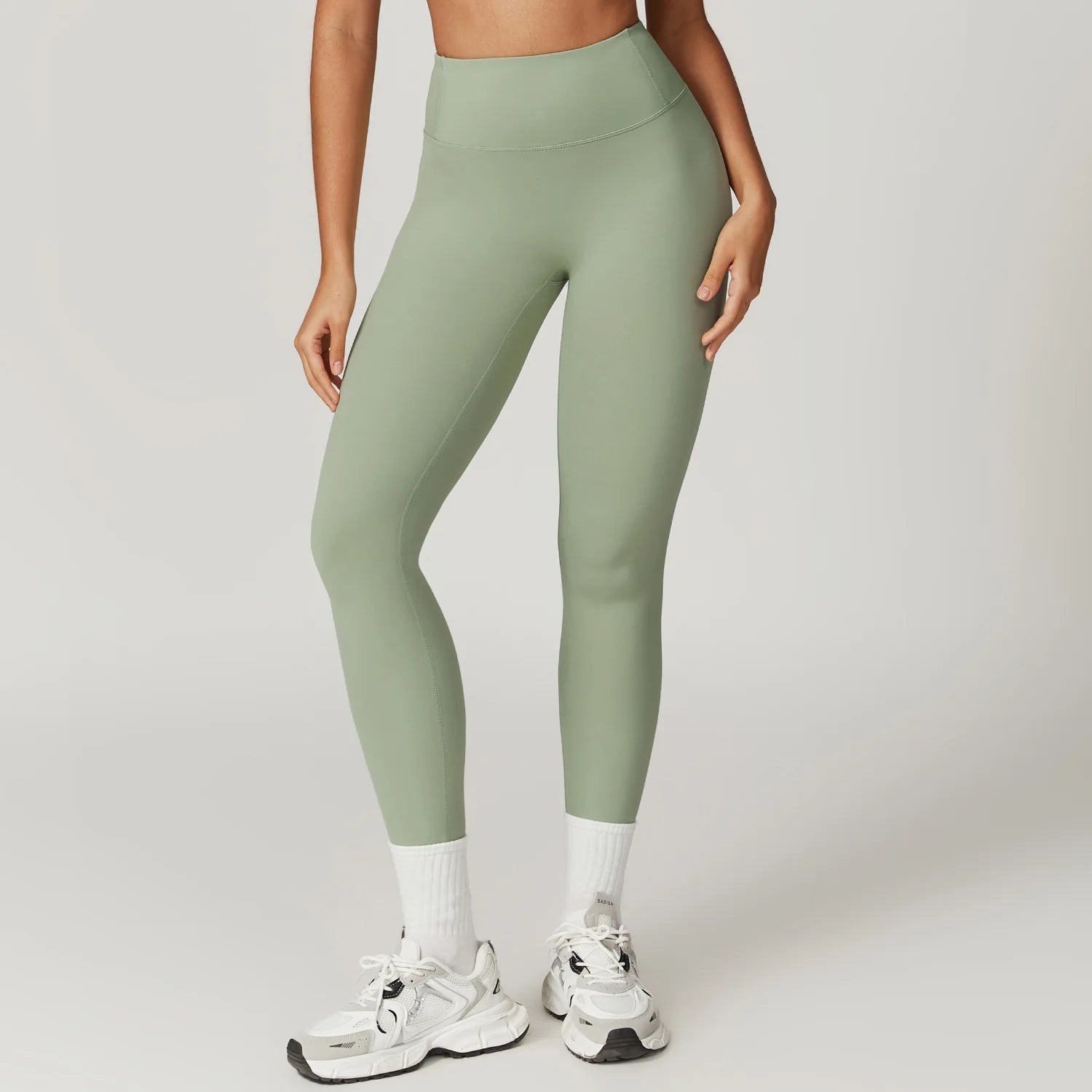 High Waist Scrunch Butt Yoga Leggings Naked Feeling Tummy Control Butt Lifting Compression Fitness Workout Pants