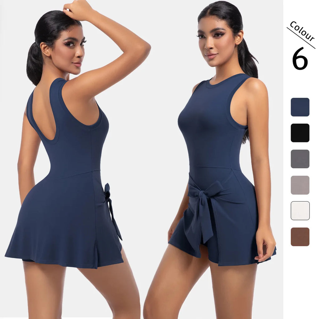 Wholesale Breathable High Stretch Custom Logo Women Fitness Sportswear short sleeve shirt tshirt women One Piece Tennis