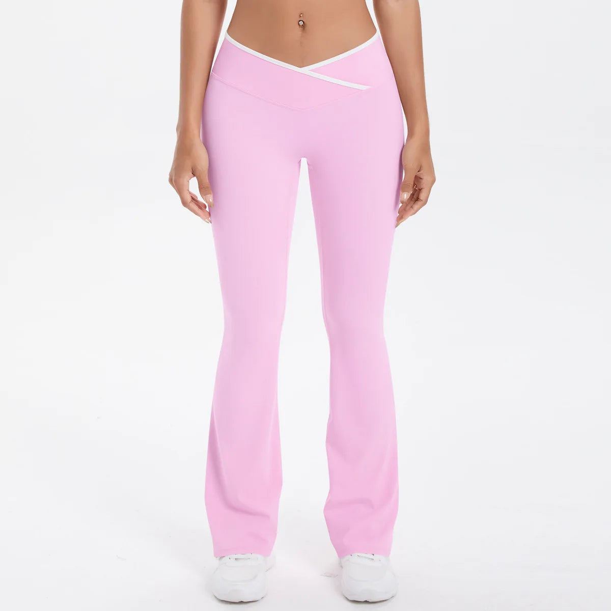 Women's Breathable Workout Shorts Sets Gym Fitness Activewear 3-Piece Set V Shape High Waist Solid Front Logo Yoga