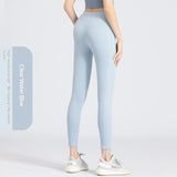 OEM Wholesale Striped Activewear Women Seamless Elastic Waist High Waist Scrunch Butt Lift Yoga Leggings Four-Way Stretch Quick