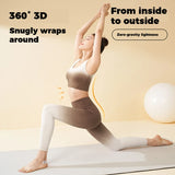 Gradient Nylon High Waist Breathable Yoga Apparel Sets Lounge Trousers 2pcs Women's Calf-Length Yoga Leggings Pants