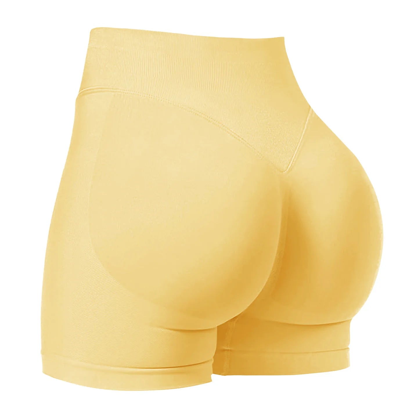 Women's High Waist Seamless Yoga Shorts Butt Lift Fitness  Quick Dry Pants Scrunch Butt Workout Booty Essentials Shorts