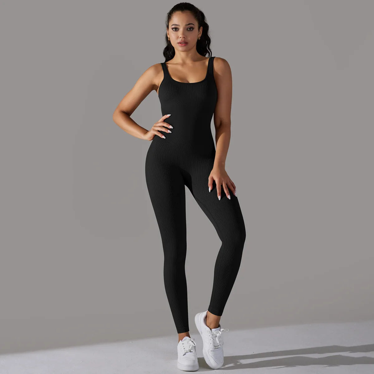 Fast Dry Four-Way Stretch Bodysuit Women  Sexy Peach Butt Lift Yoga Fitness Beauty Back Gym Sports One Piece  Jumpsuit Elastic
