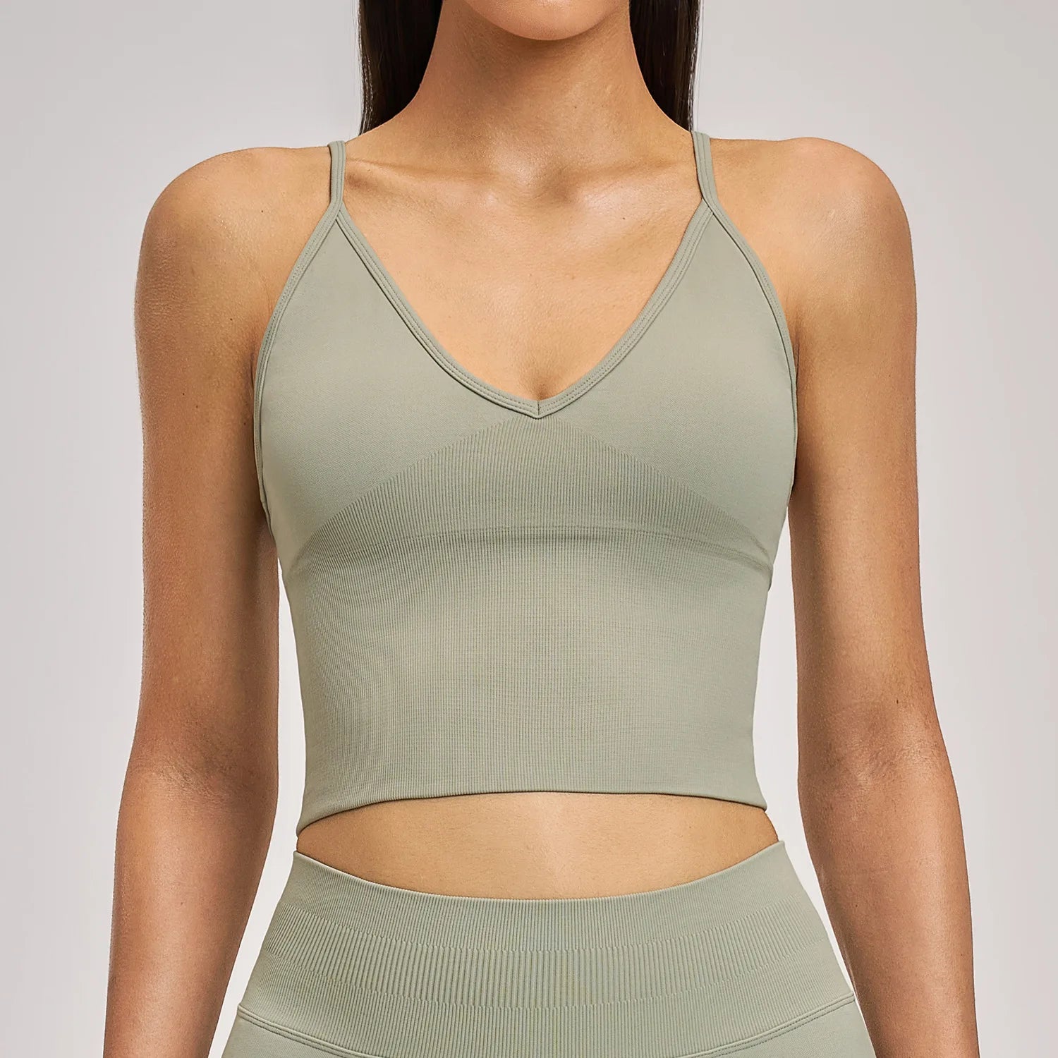 Women's Seamless Solid 5-Piece Yoga Set Breathable High-Waisted Scrunch Workout Leggings Shorts Sportswear Gym Fitness