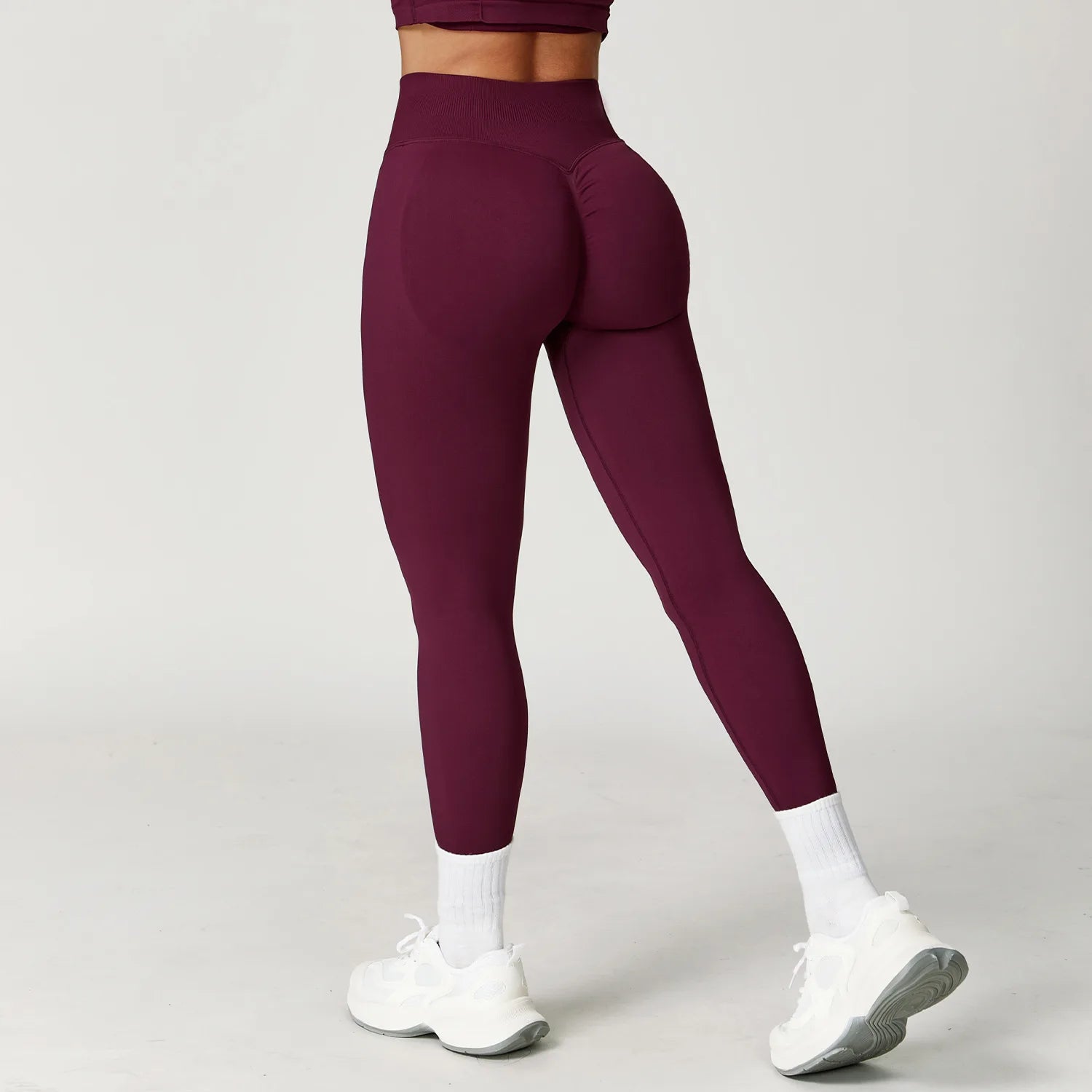 Custom Logo Women's XXL Strapless Fitness Legging Compression Stretchy Soft Comfort Quick Drying Butt Lifting Leggings