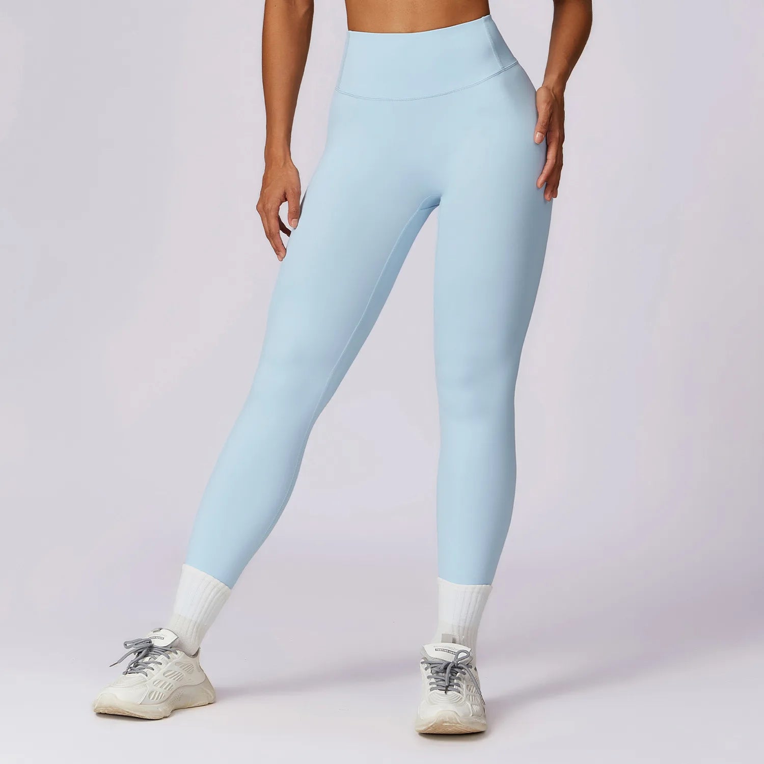 High Waist Scrunch Butt Yoga Leggings Naked Feeling Tummy Control Butt Lifting Compression Fitness Workout Pants
