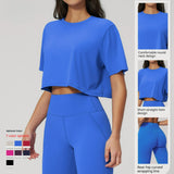 High Stretch Breathable Quick Dry Yoga Set OEM 2-Piece Solid Lightweight  Flared Padded Mid Waist Pilates Gym Active Wear