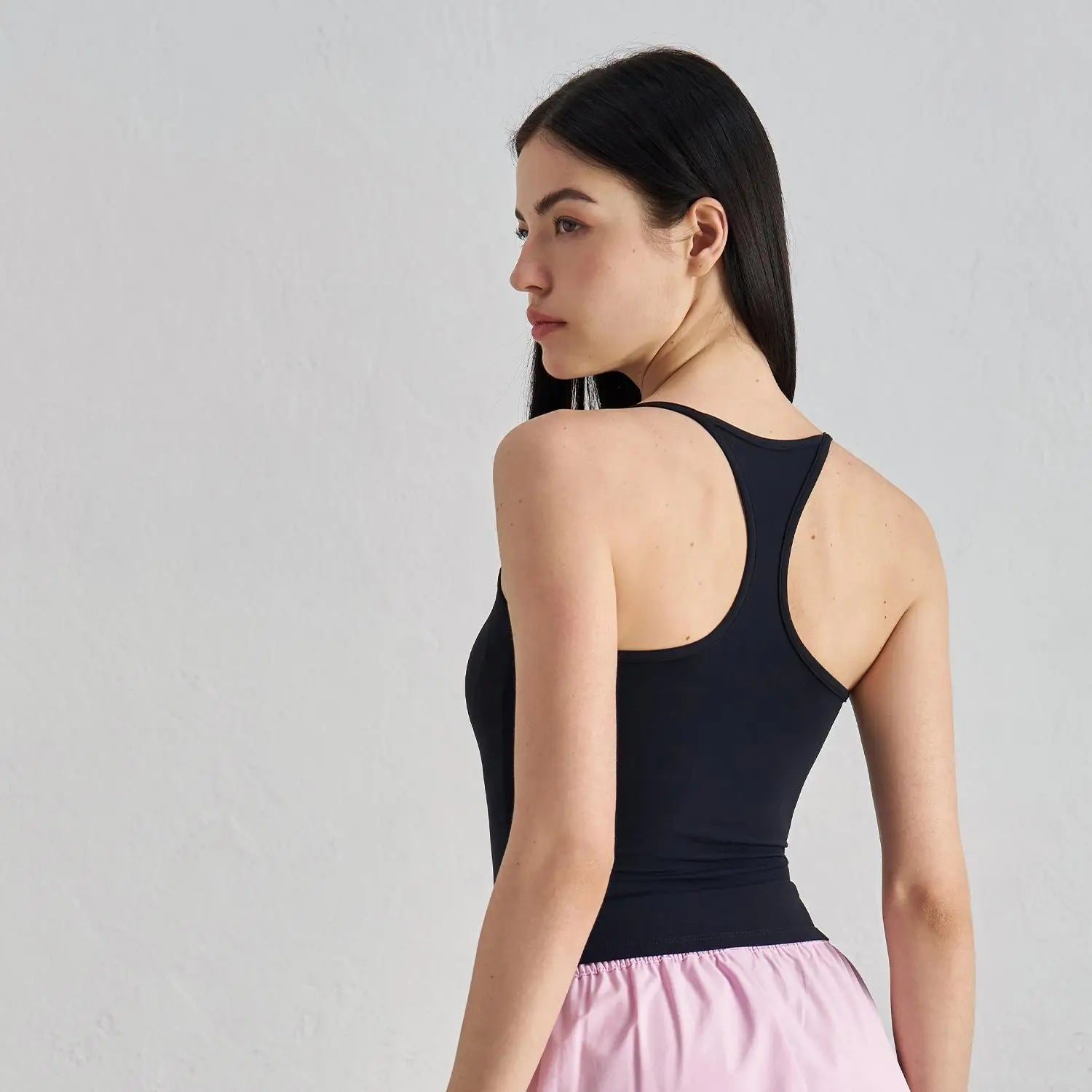 Women Yoga Tank Top Racerback Workout Sports Camisole Slim Fit Crop Top Gym Running Fitness Activewear Custom Logo