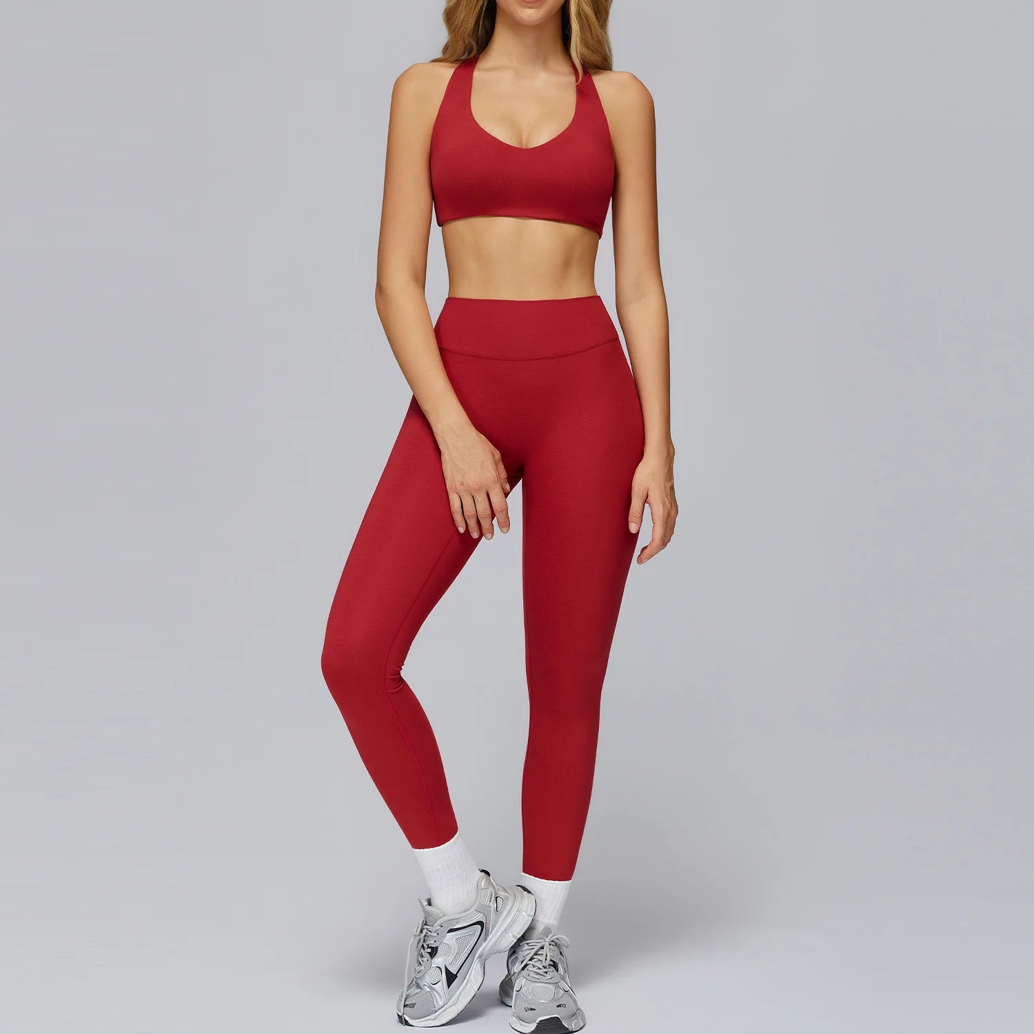 Workout Wear Sets Women Fitness Activewear Gym Clothing Sports Active Wear High Elastic Leggings Shorts Custom Yoga Sets