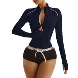 Breathable Reflective Running Gym Sport Jacket Slim Fit Yoga Jacket Full Zip Long Sleeve Workout Top Custom Logo