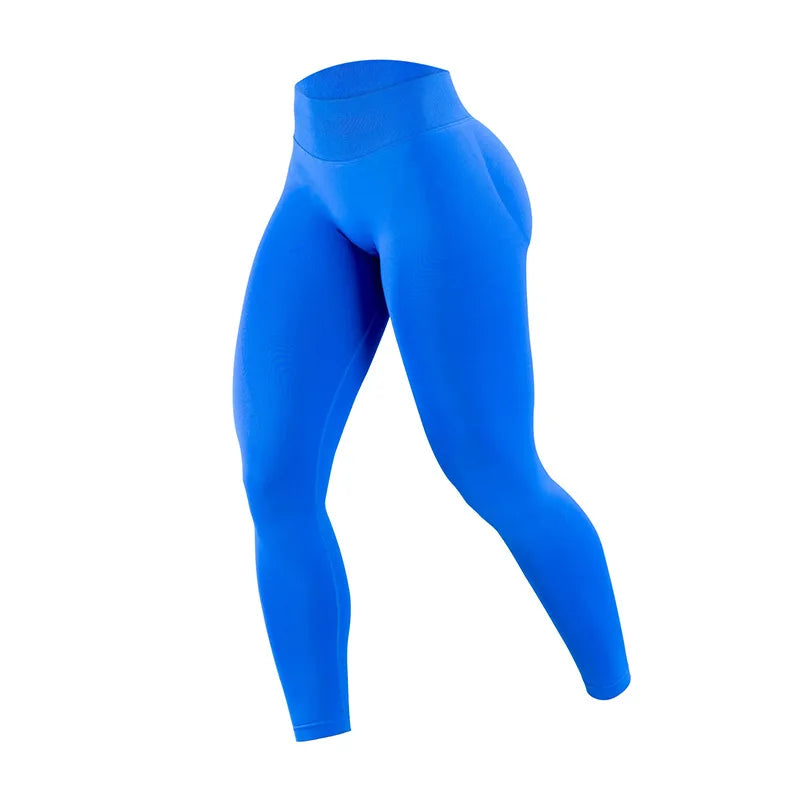 Wholesale Double-sided Danding Solid Seamless High Waisted Women Breathable Fitness Yoga Leggings