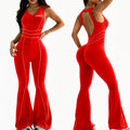 Women Yoga Jumpsuit Butt Lift Tummy Control Workout Bodysuit Custom Logo High Stretch Gym Activewear Leggings for Women