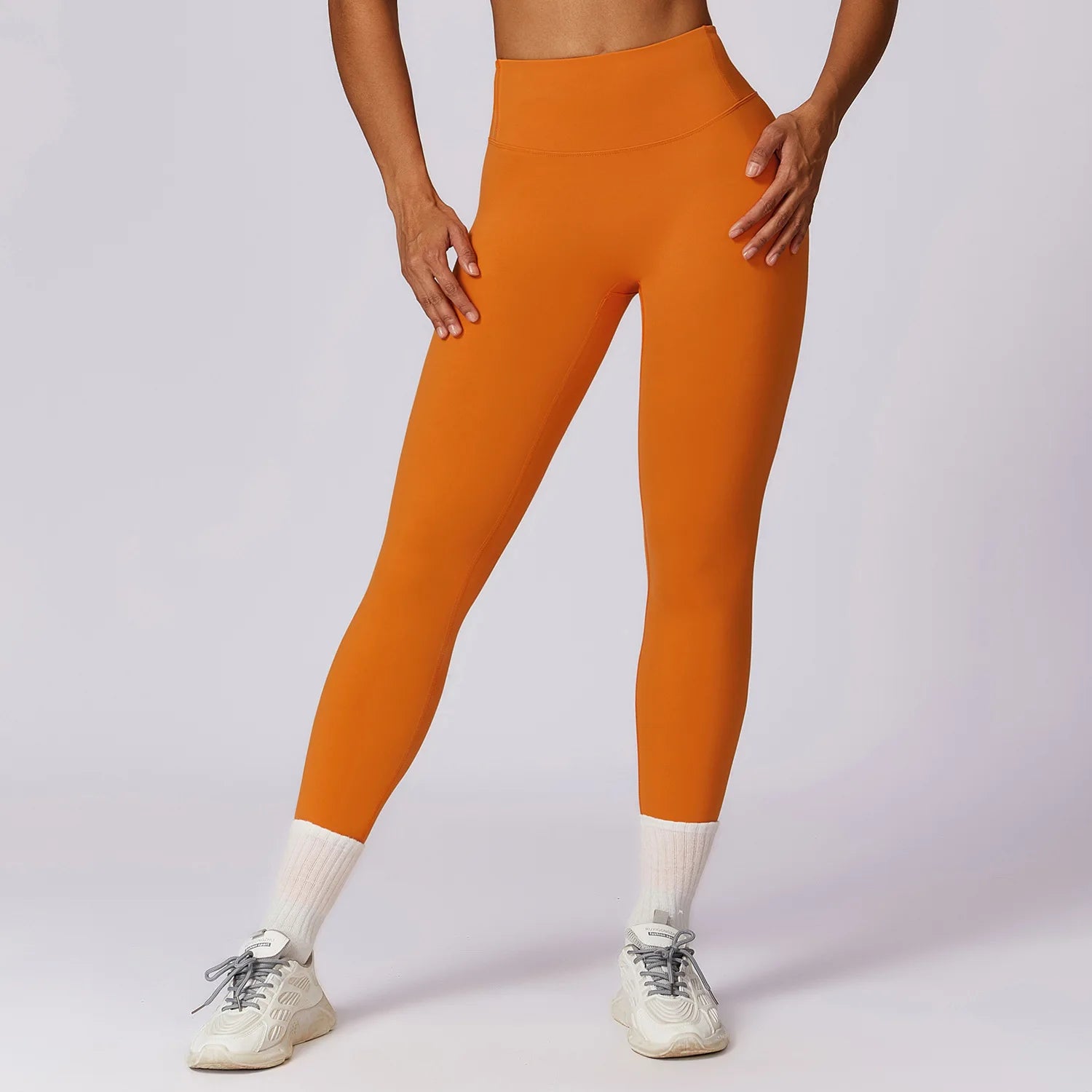 High Waist Scrunch Butt Yoga Leggings Naked Feeling Tummy Control Butt Lifting Compression Fitness Workout Pants