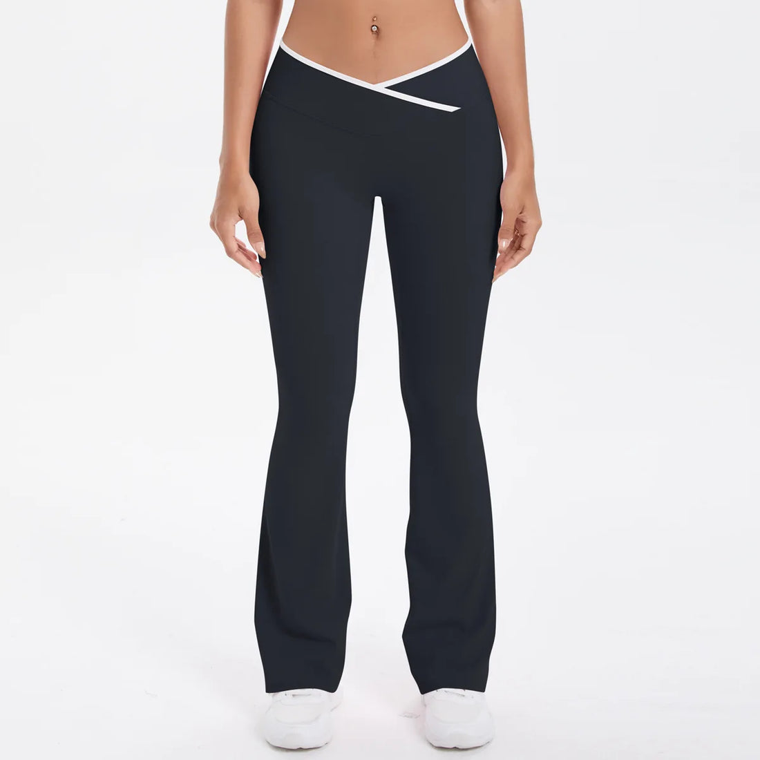 Women's Breathable Workout Shorts Sets Gym Fitness Activewear 3-Piece Set V Shape High Waist Solid Front Logo Yoga