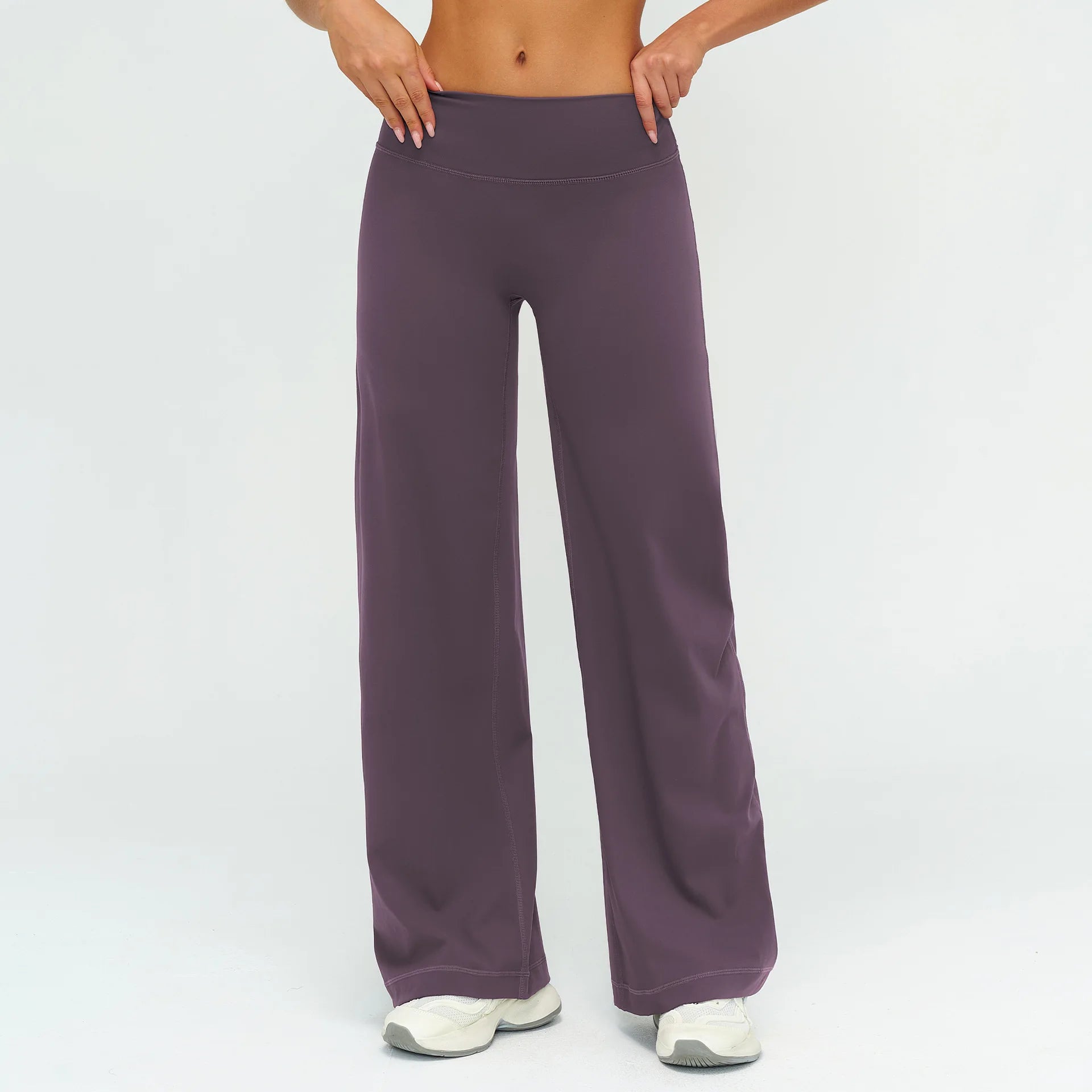 Custom High Waist Full LengthYoga Flare Leggings Compression Fitness Flare Pants Women Butt Lift Sports Gym Yoga Pants