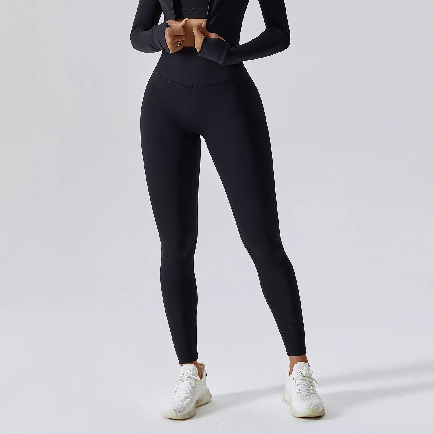 High Waist Scrunch Butt Yoga Leggings Naked Feeling Tummy Control Butt Lifting Compression Fitness Workout Pants