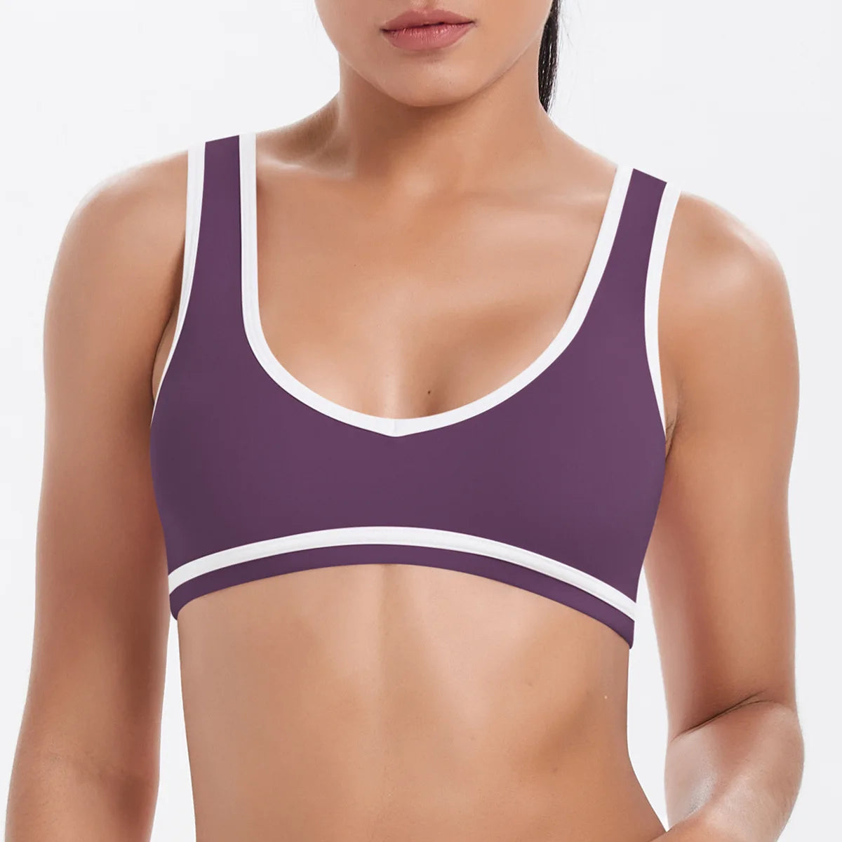 Women's Breathable Workout Shorts Sets Gym Fitness Activewear 3-Piece Set V Shape High Waist Solid Front Logo Yoga
