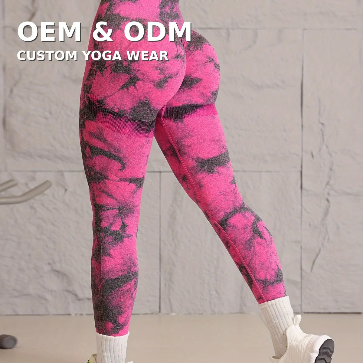 New Tie Dye Seamless High Waisted Workout Gym Fitness Leggings for Women Scrunch Butt Lifting Yoga Gym Athletic Pants