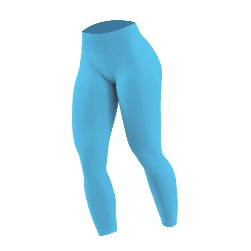 Wholesale Double-sided Danding Solid Seamless High Waisted Women Breathable Fitness Yoga Leggings