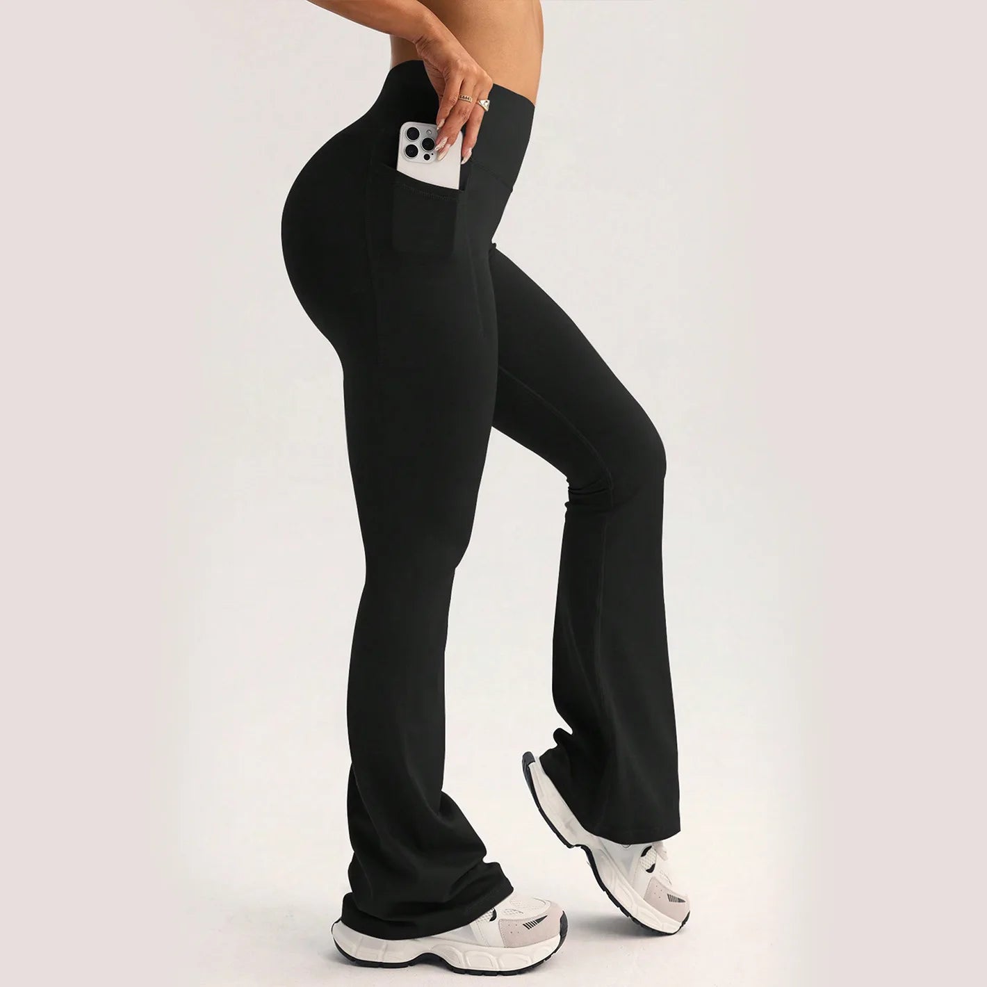Custom Womens Yoga Wear High Quality Sportswear Flare Leggings Yoga Set Sports Bra Gym Yoga Sets Leggings for Women