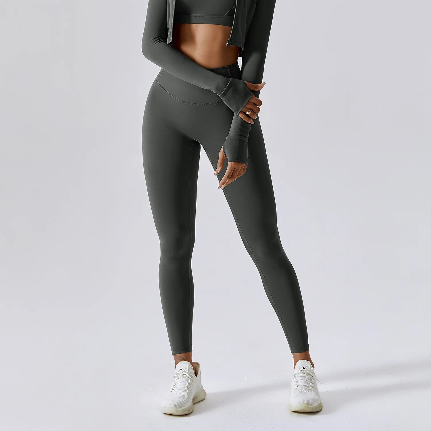 High Waist Scrunch Butt Yoga Leggings Naked Feeling Tummy Control Butt Lifting Compression Fitness Workout Pants