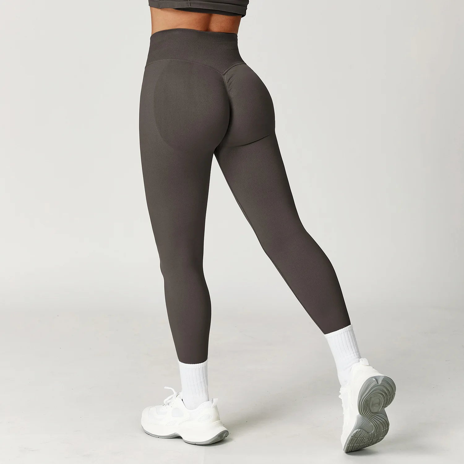 Custom Logo Women's XXL Strapless Fitness Legging Compression Stretchy Soft Comfort Quick Drying Butt Lifting Leggings