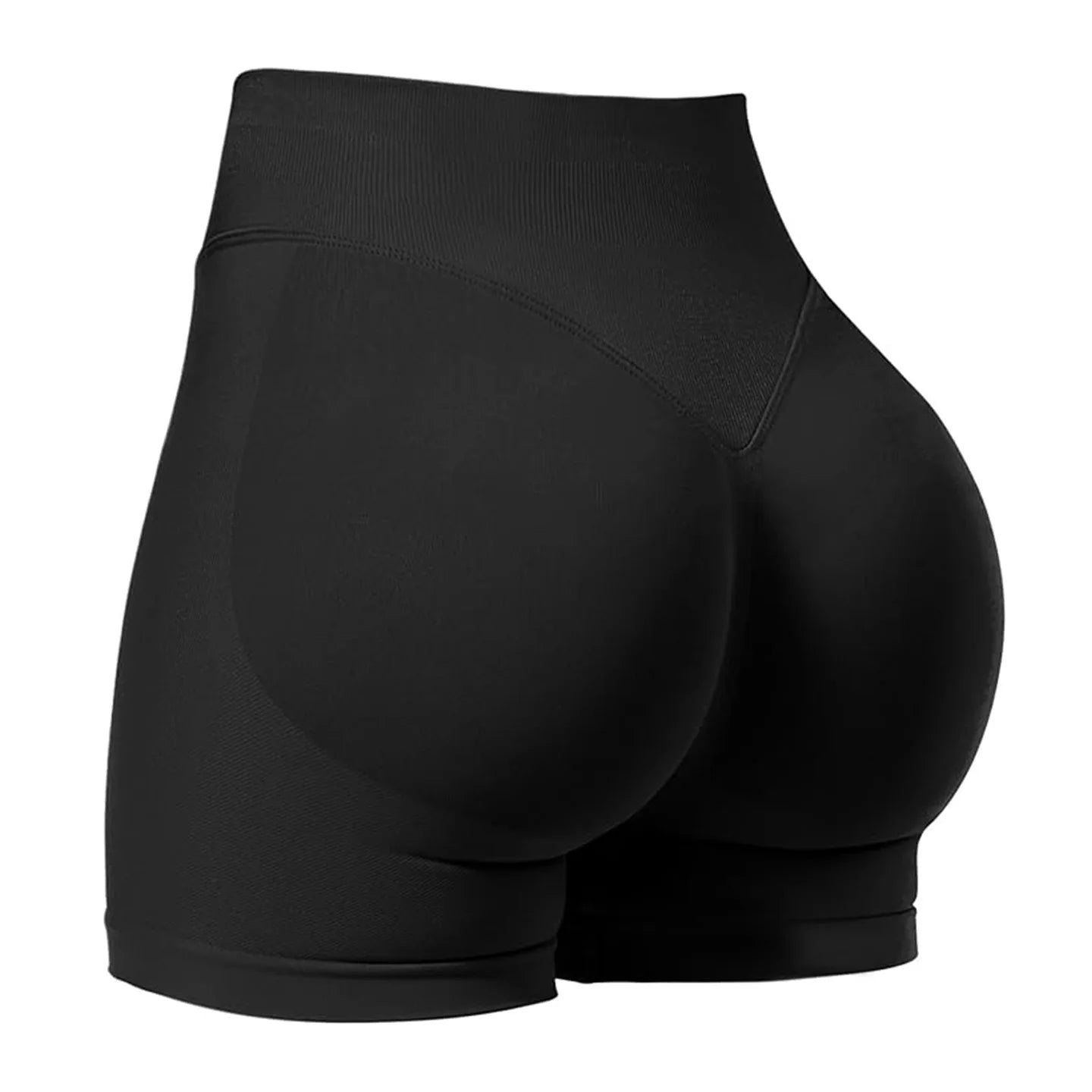 Women's High Waist Seamless Yoga Shorts Butt Lift Fitness  Quick Dry Pants Scrunch Butt Workout Booty Essentials Shorts