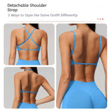 Women's High Support Plus Size Lightweight Breathable Seamless Yoga Fitness Gym Sports Bra Quick Dry Soft Stretchy Compression