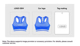 Halter Neck Yoga Jumpsuit Front Zip Backless Romper Scrunch Butt Bodysuit One Piece Shorts Fitness Set Custom LOGO