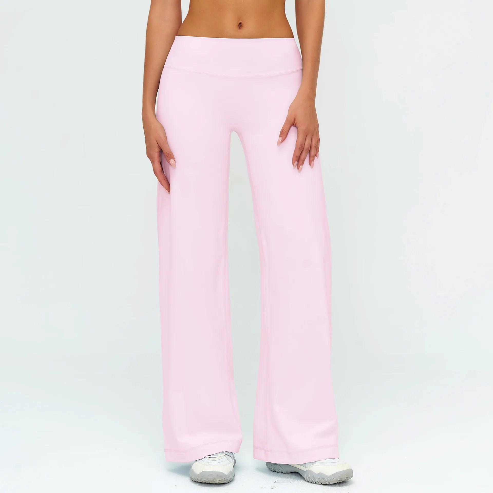 Custom High Waist Full LengthYoga Flare Leggings Compression Fitness Flare Pants Women Butt Lift Sports Gym Yoga Pants