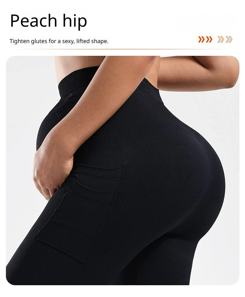 Wholesale Maternity Leggings High Waist Seamless Pregnant Yoga Pants Workout Fitness Sports Skinny Pregnancy Leggings