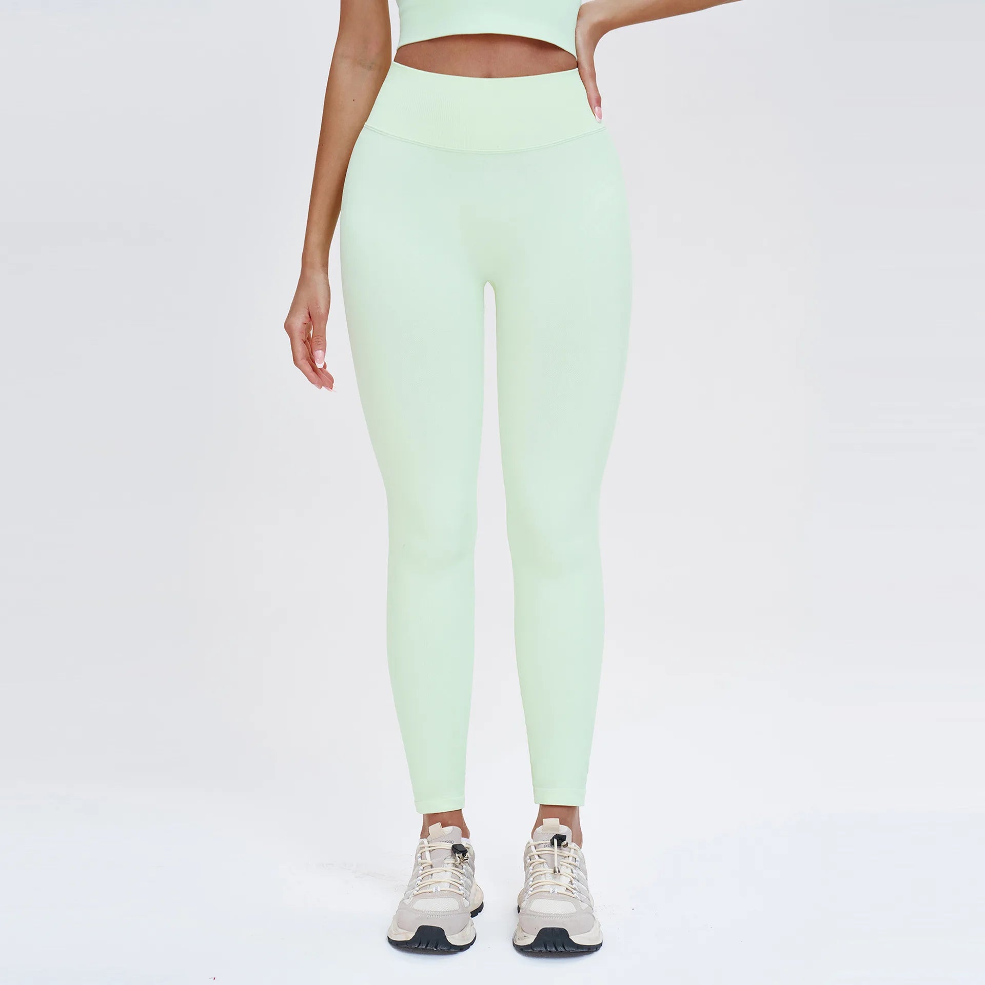 Custom Logo Women's XXL Strapless Fitness Legging Compression Stretchy Soft Comfort Quick Drying Butt Lifting Leggings