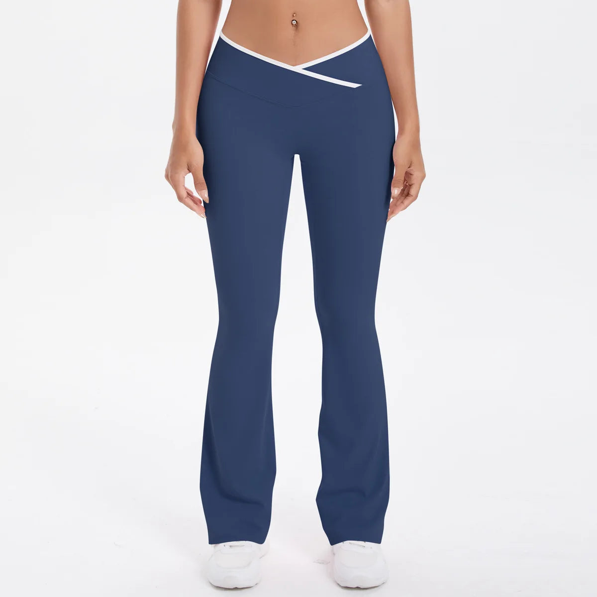 Women's Breathable Workout Shorts Sets Gym Fitness Activewear 3-Piece Set V Shape High Waist Solid Front Logo Yoga