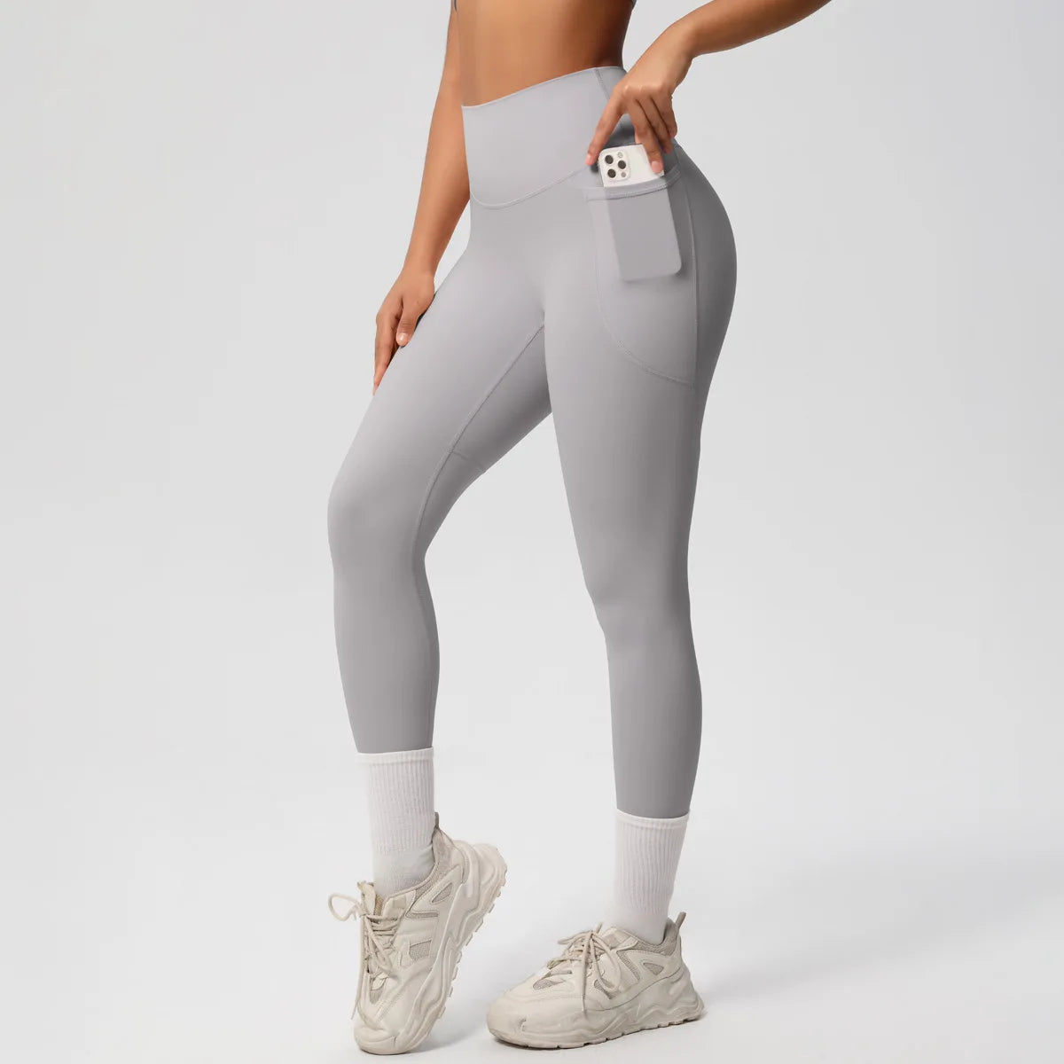 Wholesale Seamless Yoga Leggings High Waist Push up Sport Gym Apparel for Women Female Butt Scrunch Workout Legging with Pocket