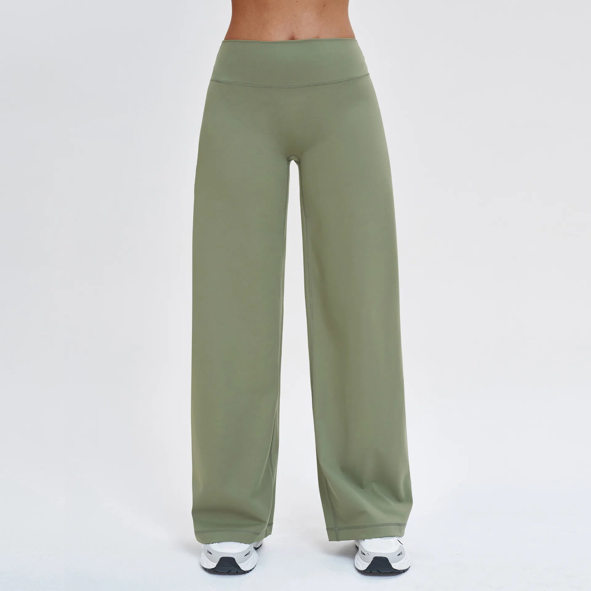 Custom High Waist Full LengthYoga Flare Leggings Compression Fitness Flare Pants Women Butt Lift Sports Gym Yoga Pants