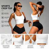 Beautiful Back Spandex Nylon Workout Tops Women's Bra Sports Yoga Bra Breathable Quick Dry Gym Fitness Bra for Women