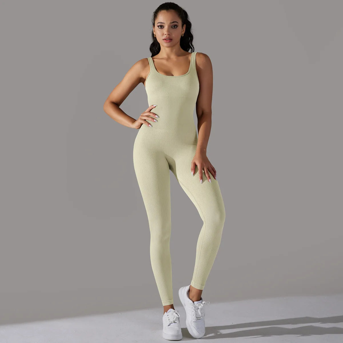 Fast Dry Four-Way Stretch Bodysuit Women  Sexy Peach Butt Lift Yoga Fitness Beauty Back Gym Sports One Piece  Jumpsuit Elastic