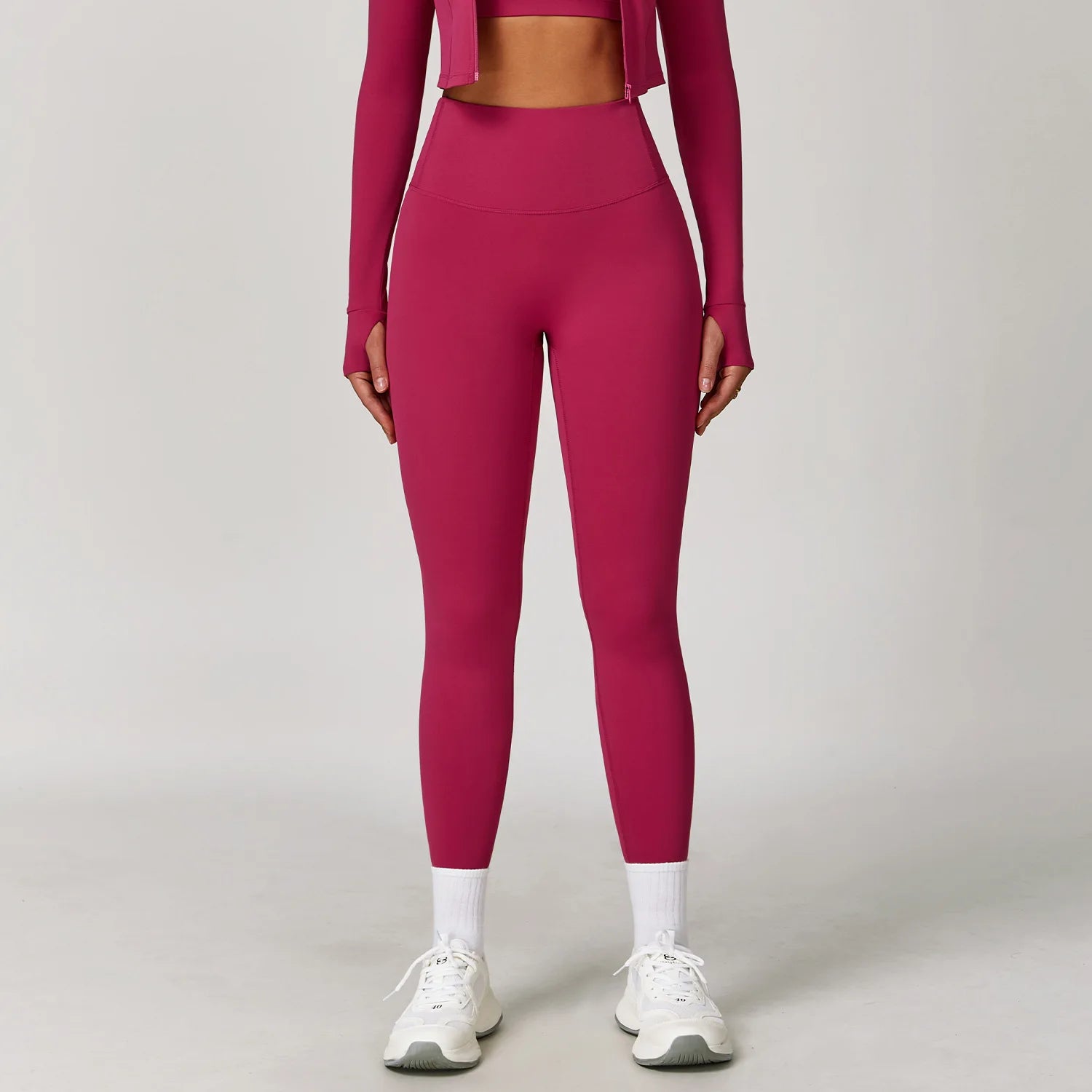 High Waist Scrunch Butt Yoga Leggings Naked Feeling Tummy Control Butt Lifting Compression Fitness Workout Pants