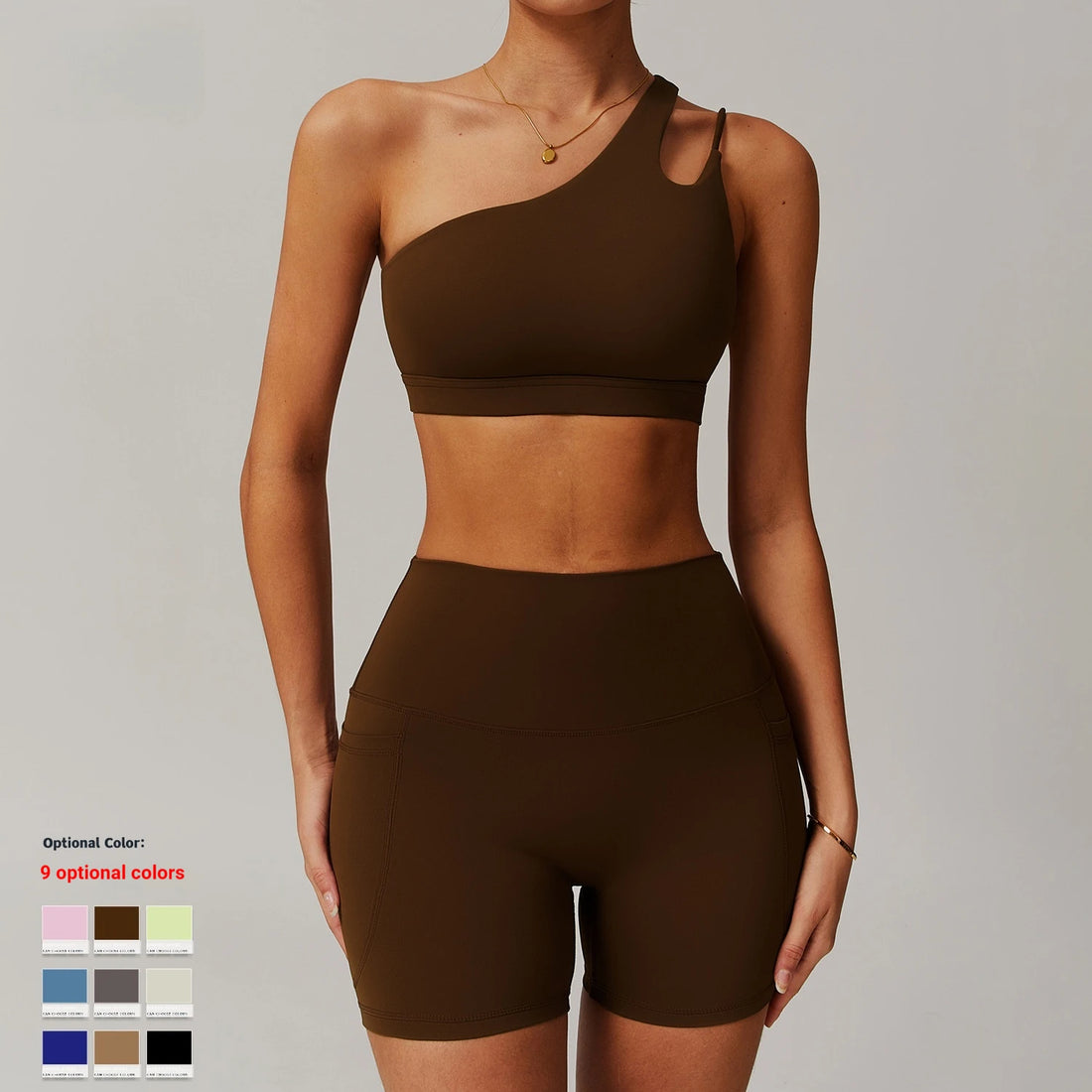 Tummy Control Workout Outfit Wholesale Women's Breathable Cloud Fabric Yoga Set Cutout Sports Bra High Waist Leggings
