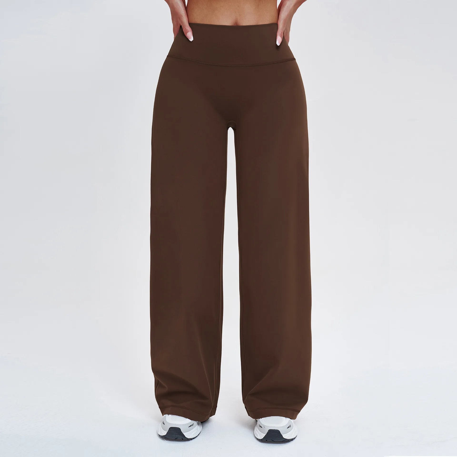Custom High Waist Full LengthYoga Flare Leggings Compression Fitness Flare Pants Women Butt Lift Sports Gym Yoga Pants