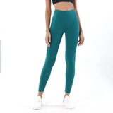 Wholesale Double-sided Danding Solid Seamless High Waisted Women Breathable Fitness Yoga Leggings