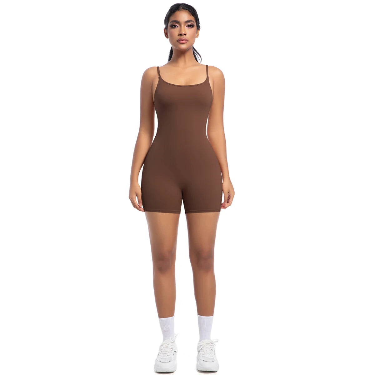 Wholesale Bodysuits Girls Yoga Sports Short Jumpsuit Women Gym Playsuits Running Jumpsuits Athletic Workout Wear