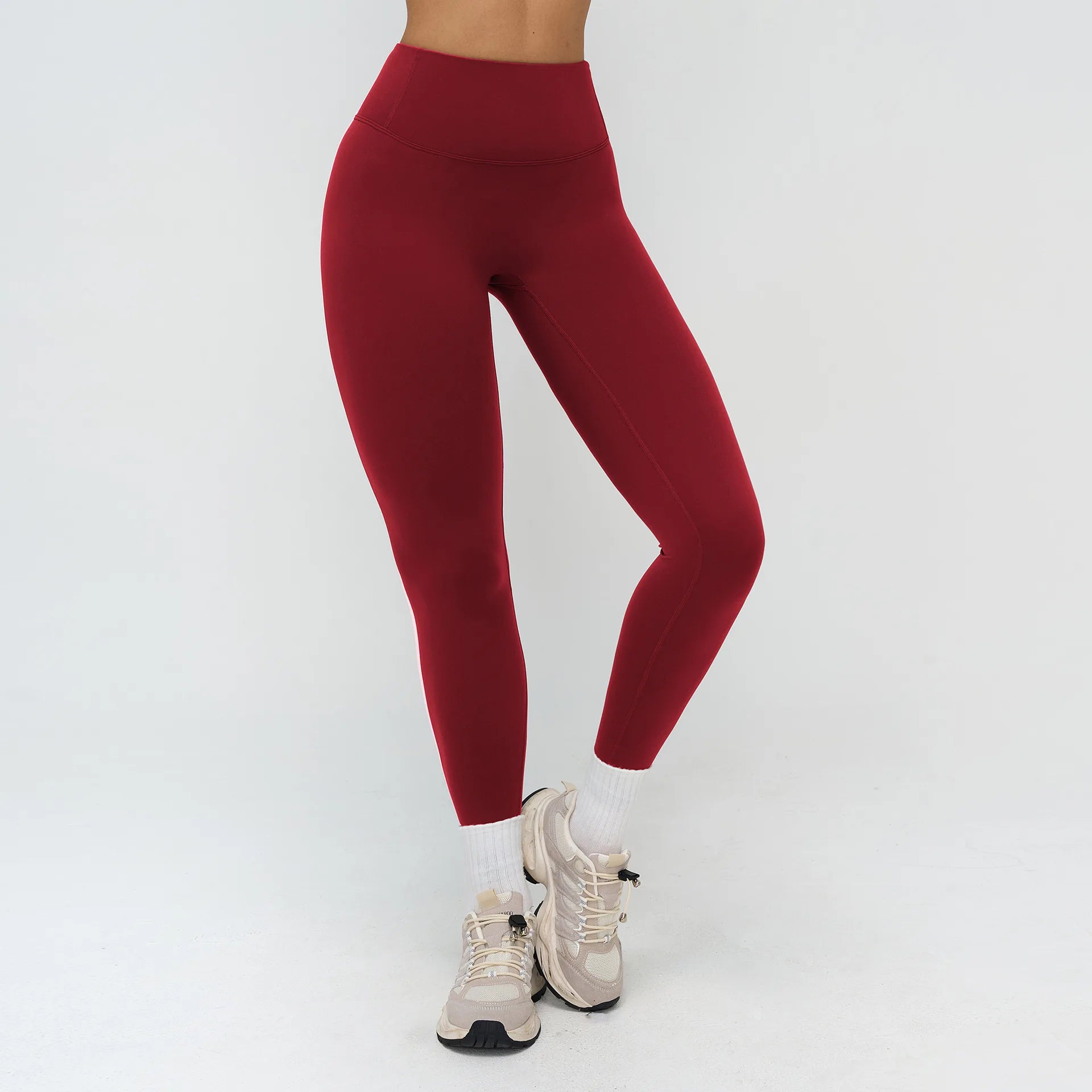 High Waist Scrunch Butt Yoga Leggings Naked Feeling Tummy Control Butt Lifting Compression Fitness Workout Pants