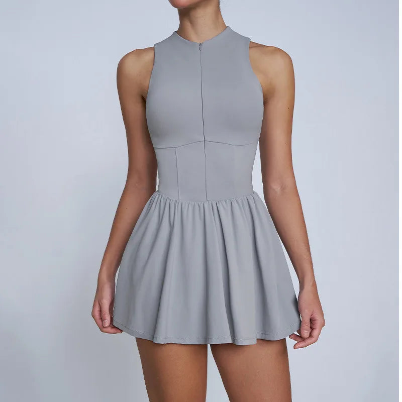 Women Comfort Soft Lightweight Quick Dry Tennis Skirt Golf Dress with Pockets Plus Size Custom logo New Style Women's Dresses