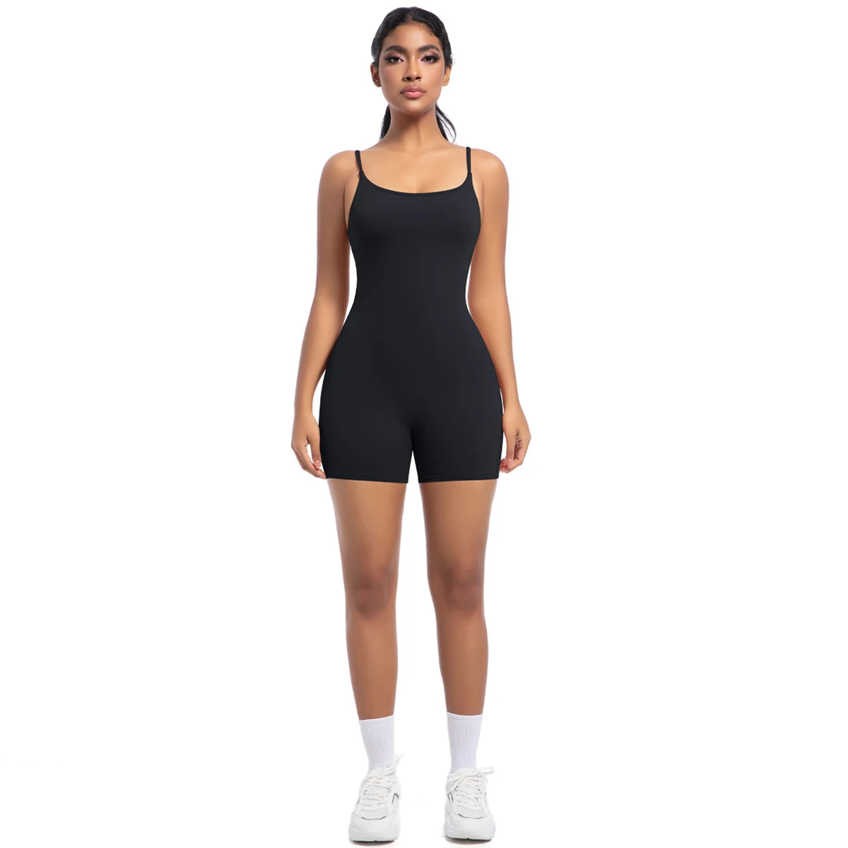 Wholesale Bodysuits Girls Yoga Sports Short Jumpsuit Women Gym Playsuits Running Jumpsuits Athletic Workout Wear